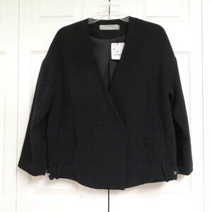 NEW!  Zara Basics Oversized Drop Shoulder Blazer Jacket